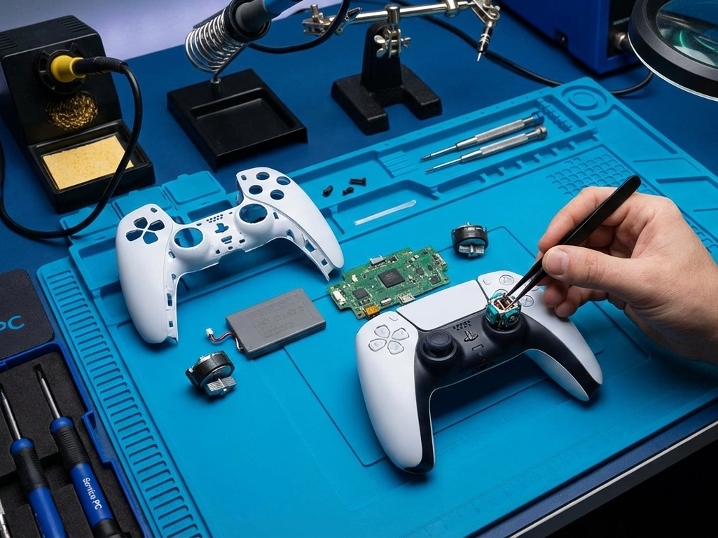 reparatie joystick controller ps5 drift dualsense maneta Botoșani